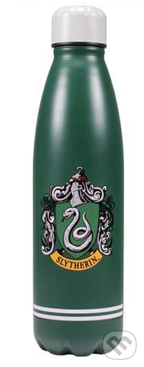 Levně Nerezová fľaša na pitie Harry Potter: Slytherin