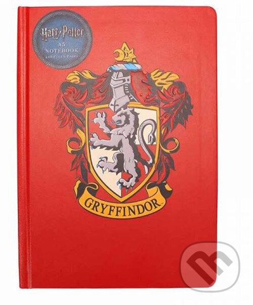 Levně Blok A5 Harry Potter: Gryffindor