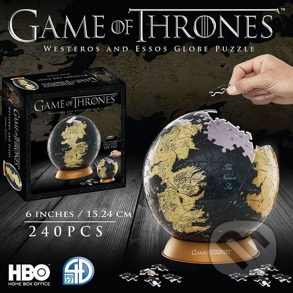 Puzzle Game of Thrones 3D Globe, Fantasy