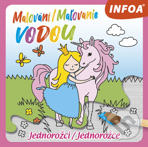 Malování / Maľovanie vodou – Jednorožci / Jednorožce