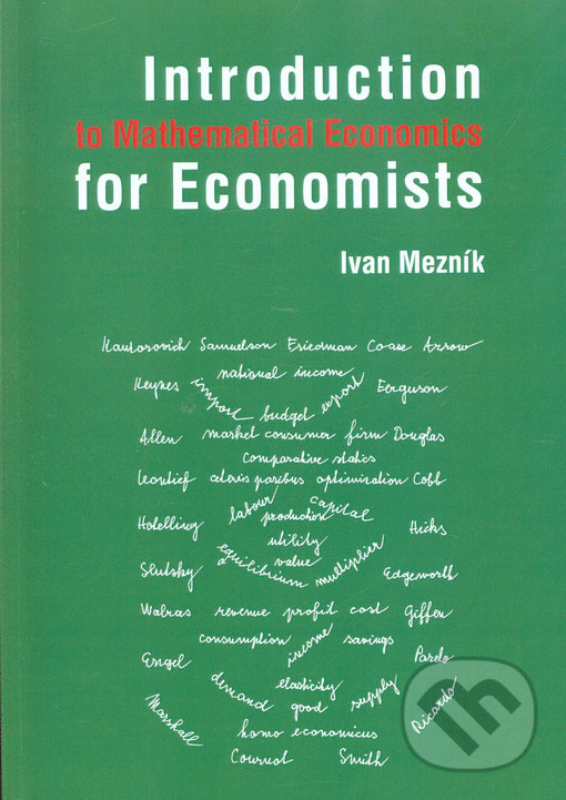 Levně Introduction to Mathematical Economics for Economists - kniha z kategorie Vysoké školy