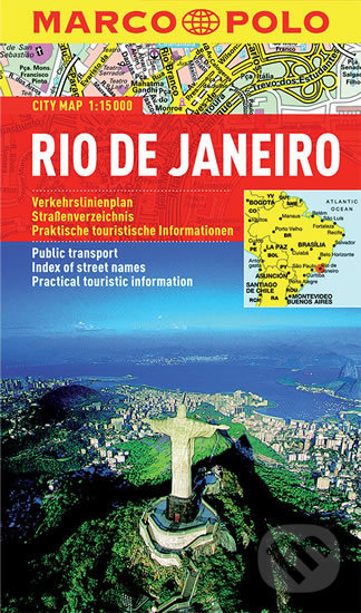 Levně Rio de Janeiro - lamino MD 1:15T - kniha z kategorie Mapy Ameriky