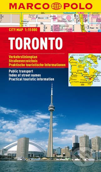 Levně Toronto - lamino MD1:15T - kniha z kategorie Mapy Ameriky