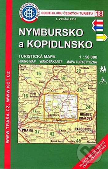 Levně Nymbursko TM (3.vyd. KČT 18) - kniha z kategorie Mapy a cestovanie