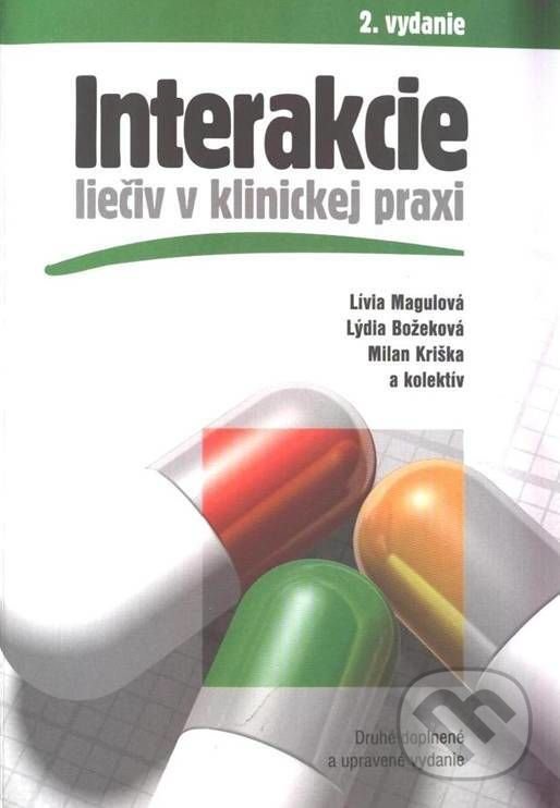 Kniha Interakcie liečiv v klinickej praxi