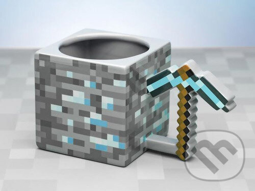 3D keramický hrnček Minecraft: Pickaxe (). , 2020