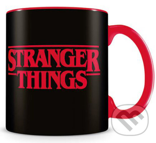 Čierny keramický hrnček Stranger Things: Logo (). , 2019