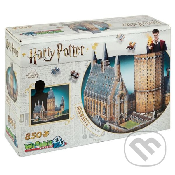 Harry Potter 3D Puzzle: Bradavice - Velký sál, Fantasy, 2020