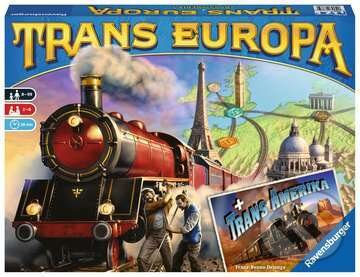 Spoločenská hra: Trans Európa (Franz-Benno Delong). Ravensburger, 2020