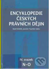 Levně Encyklopedie českých právních dějin IV. (Svazek N-O) - kniha z kategorie História