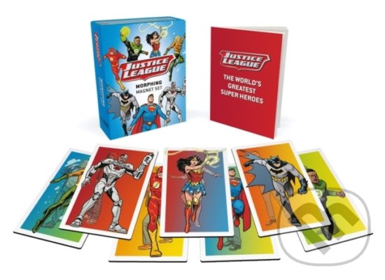 Levně Justice League: Morphing Magnet Set (Set of 7 Lenticular Magnets) - kniha z kategorie Komiksy