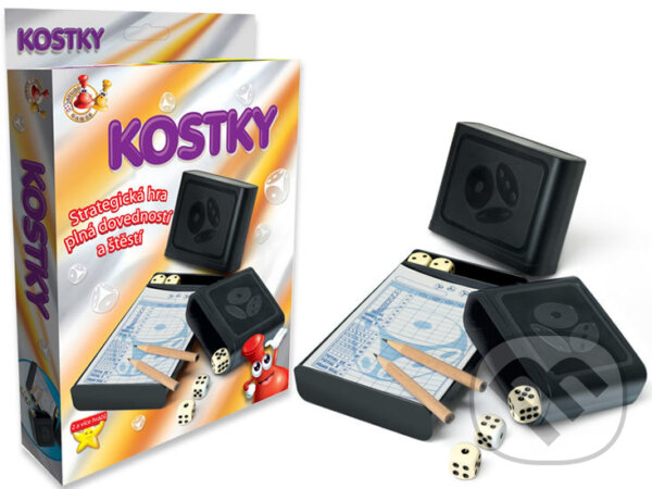 Společenská hra: Kostky - cestovní hra (). , 2014