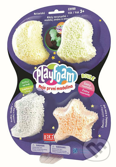 PlayFoam Boule 4pack - Svítící, PlayFoam, 2020