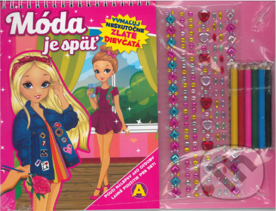 Levně Móda je späť - kniha z kategorie Samolepky