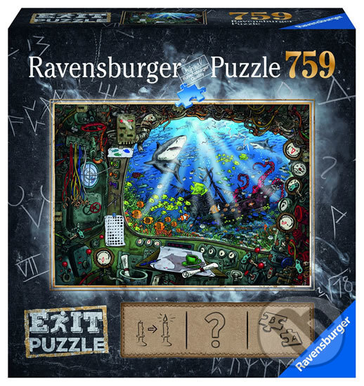 Puzzle: Exit Puzzle: Ponorka (Ravensburger)