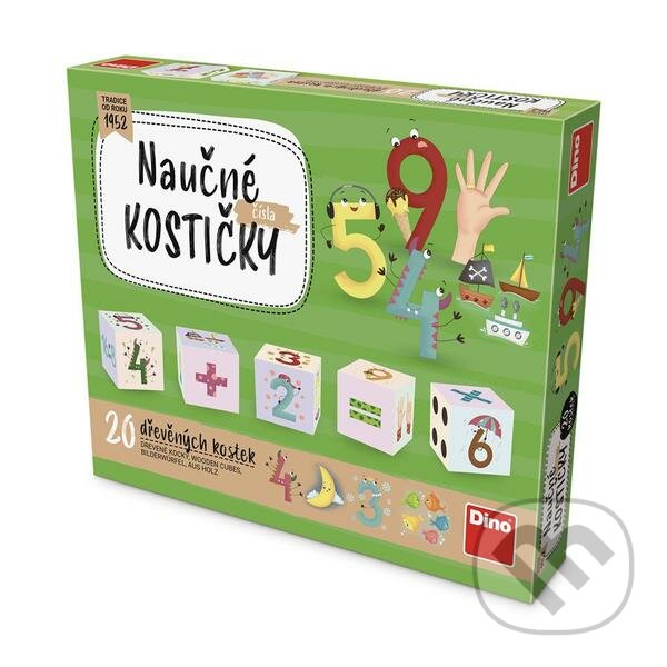 Levně Čísla (Náučné kostičky) - hra z kategorie Ostatné