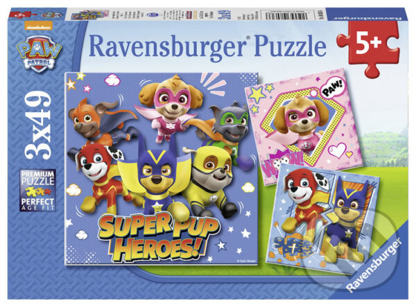 Levně Tlapková Patrola - puzzle z kategorie Maxi dieliky