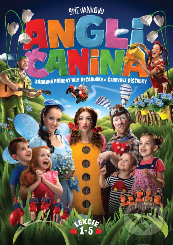 Levně Spievankovo 7: Angličanina (DVD) (Zábavné príbehy Víly Nezábudky a čarovnej Píšťalky) - film z kategorie Hudobné dokumenty a koncerty
