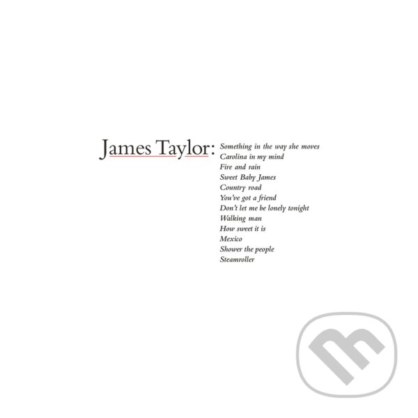 James Taylor: James Taylor&#039;s Greatest Hits LP - James Taylor, Hudobné albumy, 2020