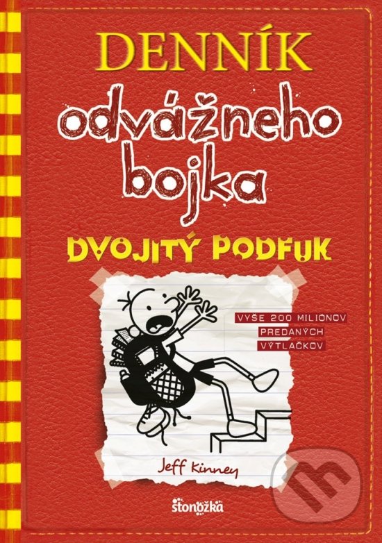 Levně Denník odvážneho bojka 11 (Dvojitý podfuk) - Jeff Kinney - kniha z kategorie Beletria