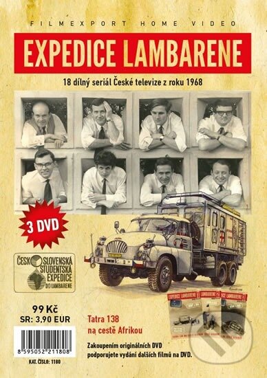 Levně Expedice Lambarene (3x DVD) - Jiří Stöhr - film z kategorie Náučné dokumenty
