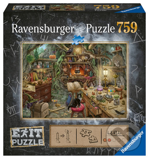 Exit Puzzle: Kouzelnická kuchyně, Ravensburger, 2020