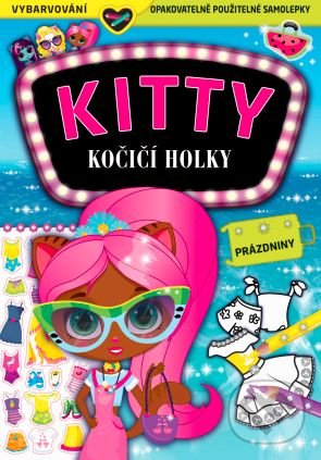 Levně KITTY: Kočičí holky - Prázdniny - kniha z kategorie Samolepky