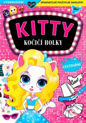 Levně KITTY: Kočičí holky - Cestování - kniha z kategorie Samolepky