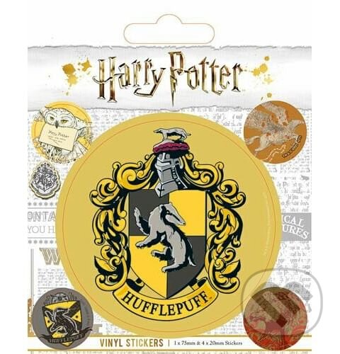 Levně Vinylové samolepky Harry Potter (Hufflepuff)