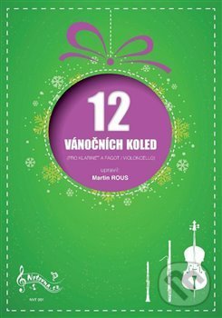 12 vánočních koled pro klarinet a fagot / violoncello, Notovna.cz, 2020