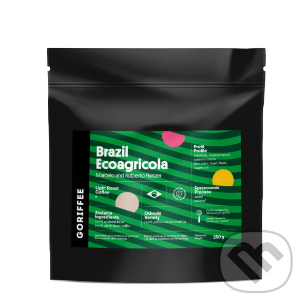 Brazil Ecoagricola Natural 250g, Goriffee, 2020