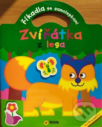 Levně Zvířátka z lesa (Říkadla se samolepkami) - kniha z kategorie Omaľovávanky