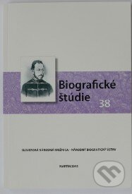 Kniha: Biografické štúdie 38 (Zdenko Ďuriška). Slovenská národná knižnica, 2015