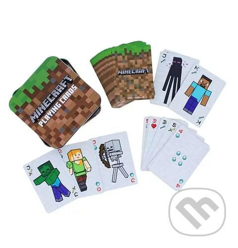 Levně Hracie karty Minecraft