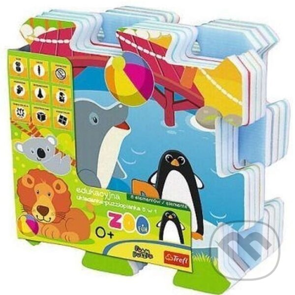 Levně Penové puzzle Zoo - puzzle z kategorie Maxi dieliky