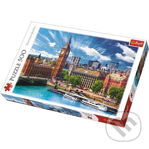 Levně Slnečný deň v Londýne - puzzle z kategorie 500 – 1000 dielikov
