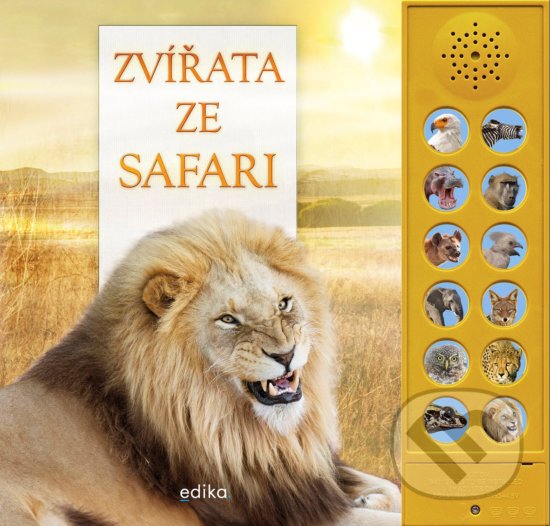Levně Zvířata ze safari - Andrea Pinnington, Caz Buckingham - kniha z kategorie Naučné knihy