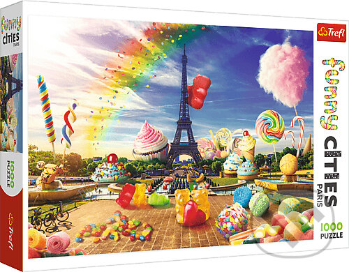 Levně Crazy City - Sladký Paríž - puzzle z kategorie Ostatné
