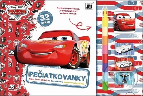 Levně Pečiatkovanky: Autá (Super hravé aktivity s pečiatkami) - kniha z kategorie Omaľovávanky