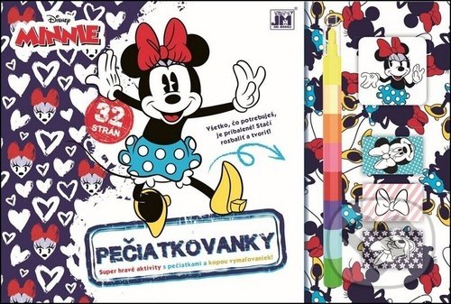 Levně Pečiatkovanky: Minnie (Super hravé aktivity s pečiatkami) - kniha z kategorie Hravé úlohy
