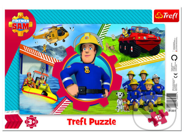 Levně Požárník Sam - puzzle z kategorie 15 – 60 dielikov