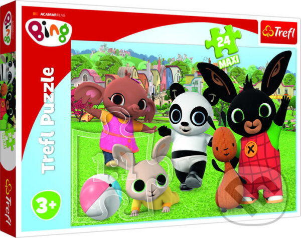 Levně Bing: Zábava v parku MAXI - puzzle z kategorie 15 – 60 dielikov