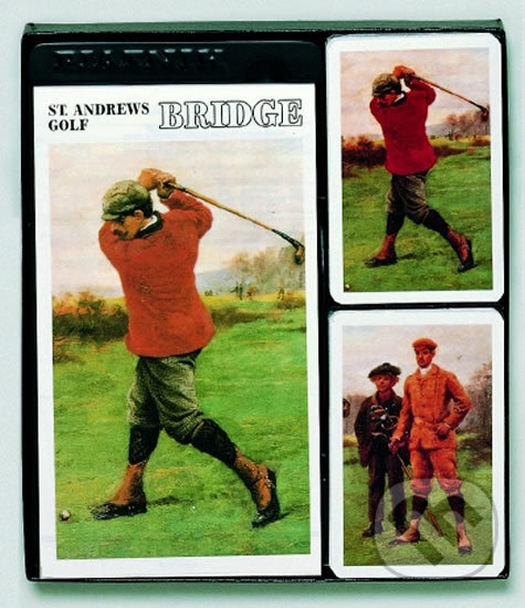 Levně Bridžová sada St. Andrews Golf - hra z kategorie Karty, hlavolamy