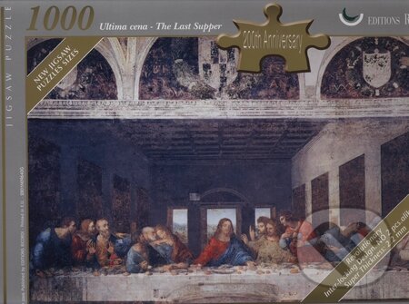Puzzle: Leonardo, Posledná večera (Editions Ricordi)