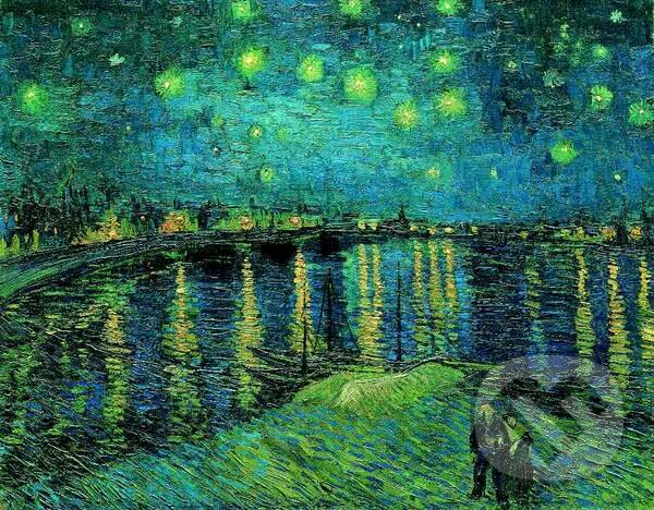 Gogh, Notte stellata sul Rodano, Editions Ricordi