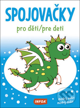 Levně Spojovačky pro děti/pre deti (modrý sešit) - kniha z kategorie Krížovky