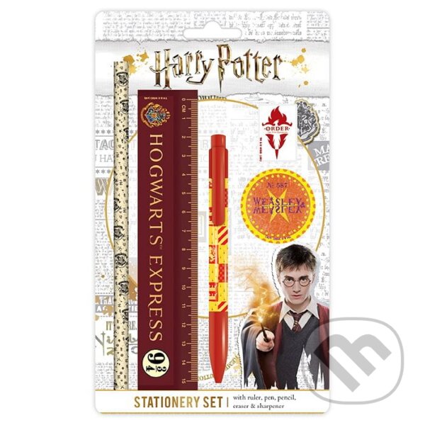 Levně Školní potřeby Harry Potter - Nebelvír