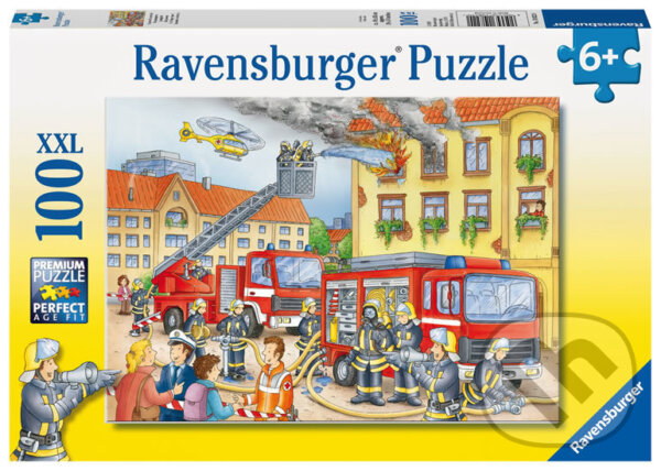 Puzzle: Hasiči (Ravensburger). Ravensburger, 2020