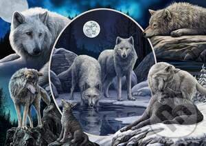 Levně Magnificent wolves - puzzle z kategorie Zvieratá