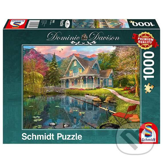 Levně Lakeside retirement home - puzzle z kategorie Mestá a stavby